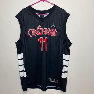 Jordan Branded NCAA Cincinnati Ohio Bearcats Men’s XL #11 Jersey
